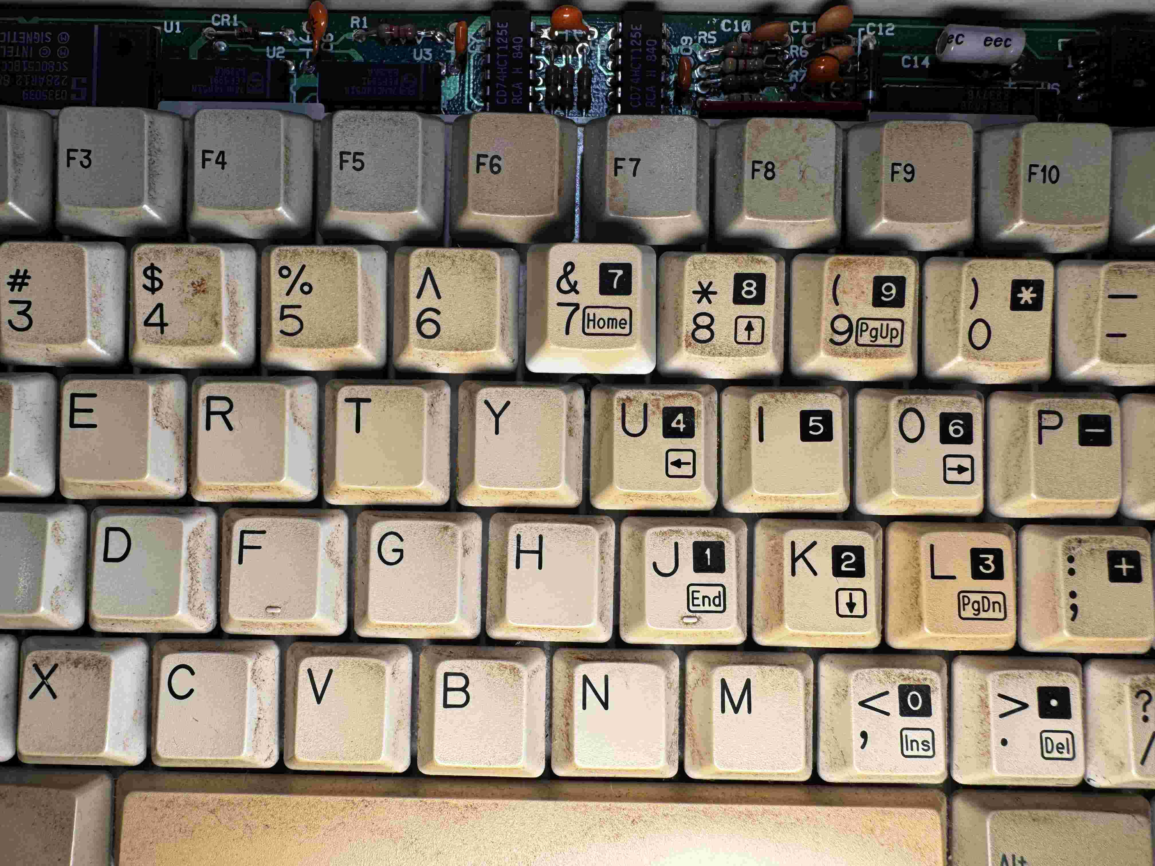 dirty keys