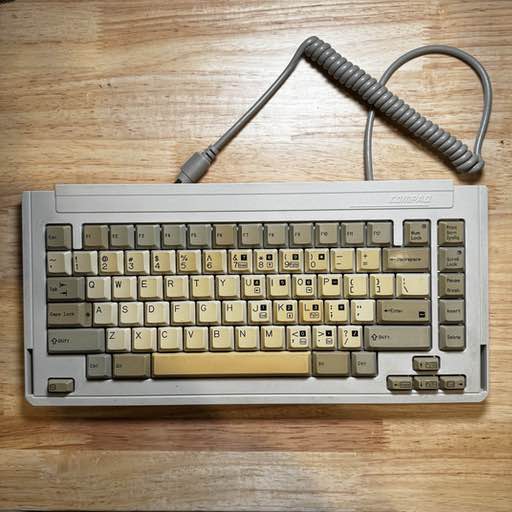 Compaq SLT/286 Keyboard Restoration