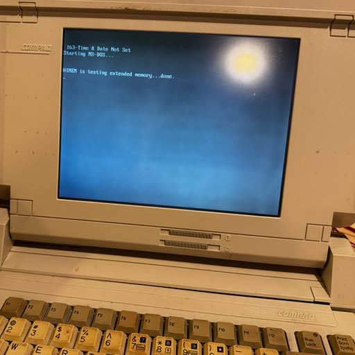 Reviving a Compaq SLT/268 Laptop